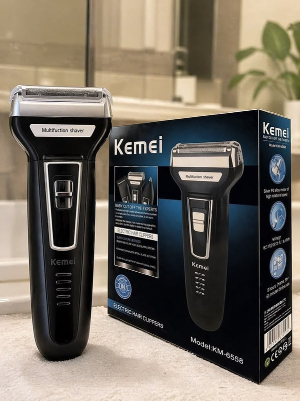 Men 3 In 1 Electric Shaver Nose Trimmer Rechargeable Beard Shaver Shaving Machine Floating Electric Razor Hair Trimmer